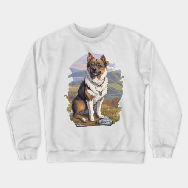 old dog of appalachia  . Crewneck Sweatshirt by MeriemBz